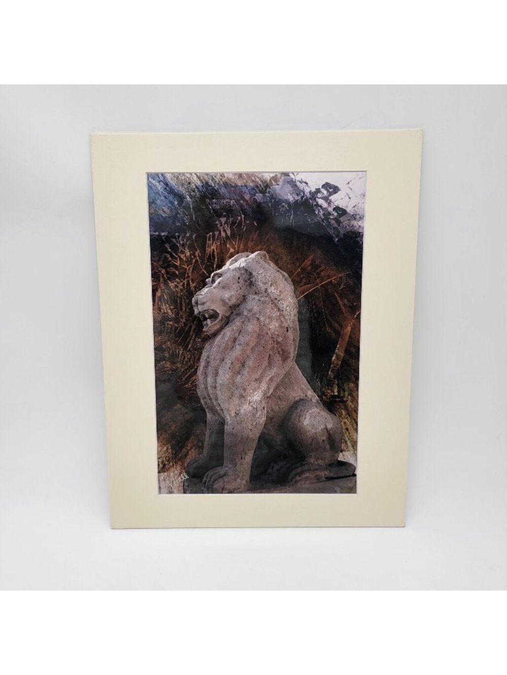 2019 "Protector" By Gina Geldbach-Hall 8"x12" Print  Firegal Designs Certificate